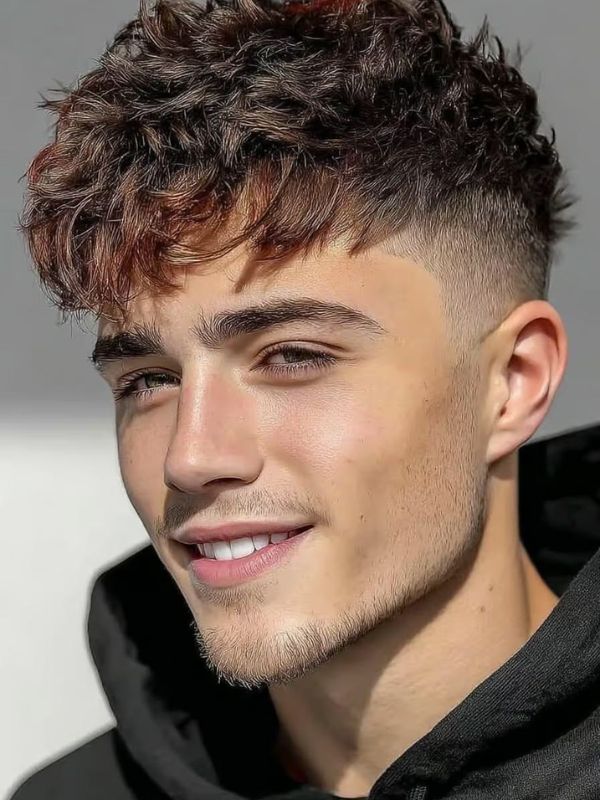 Caesar-Inspired Low Taper Textured Fringe