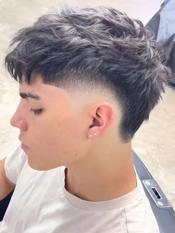 Low Burst Taper Fade with Fringe