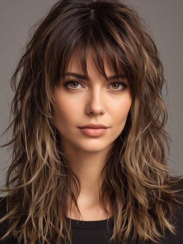 Modern Mullet vs Shaggy Mullet Woman Styles