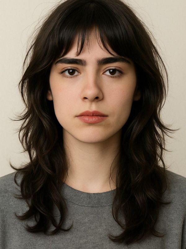 Soft Feminine Modern Mullet Female – Blended Layers