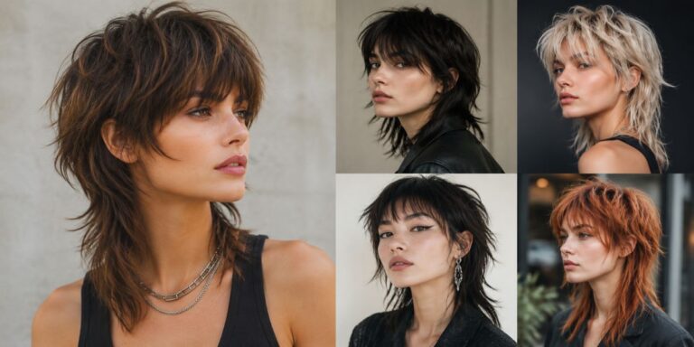 Strikingly Beautiful Modern Mullet Cut Women Styles