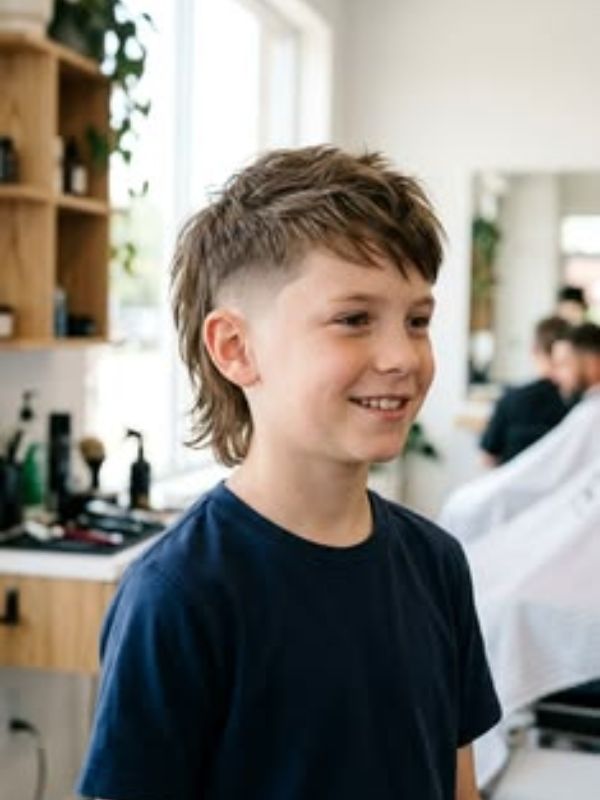Style Inspiration Modern Mullet Variations for Kids