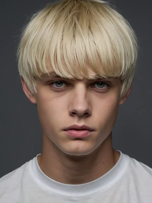 Bowl Cut for Teens and Young Males