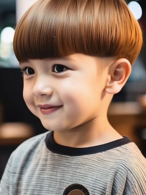 Bowl Cut for Toddlers and Little Boys