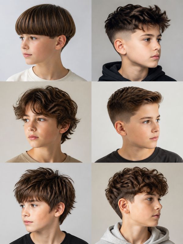 Bowl Cut vs Other Popular Boys’ Hairstyles