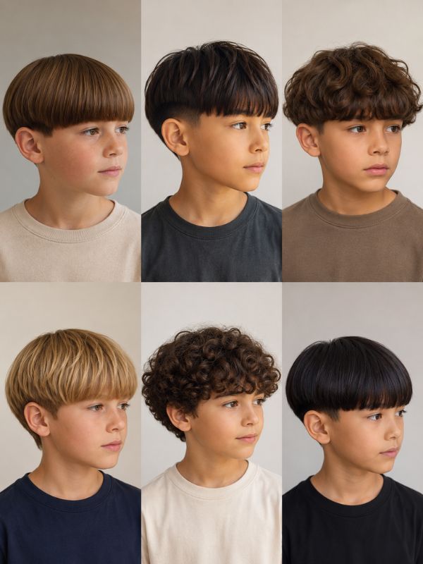 Choosing a Bowl Cut Based on Hair Type