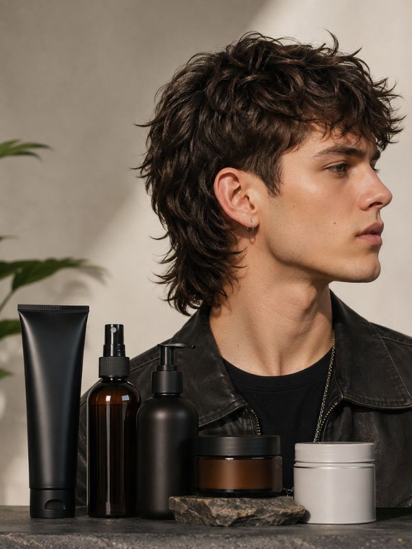 Haircare Products for Modern Mullet Hairstyles