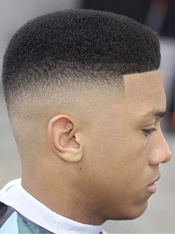 High Taper Fade with Flat Top
