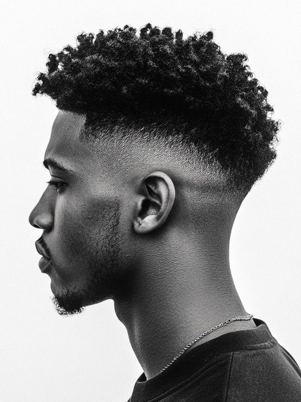 High Taper Fade with Frohawk