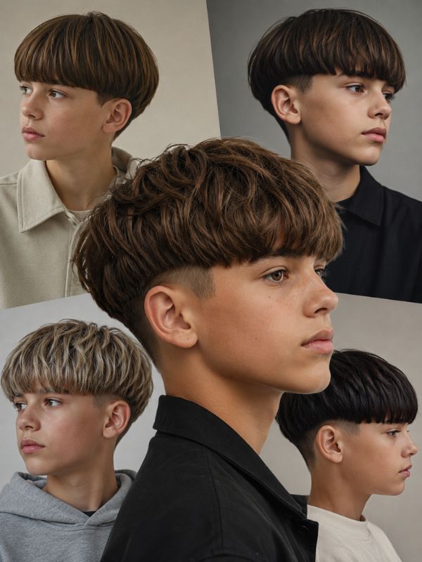 How the Modern Bowl Cut Male Evolved