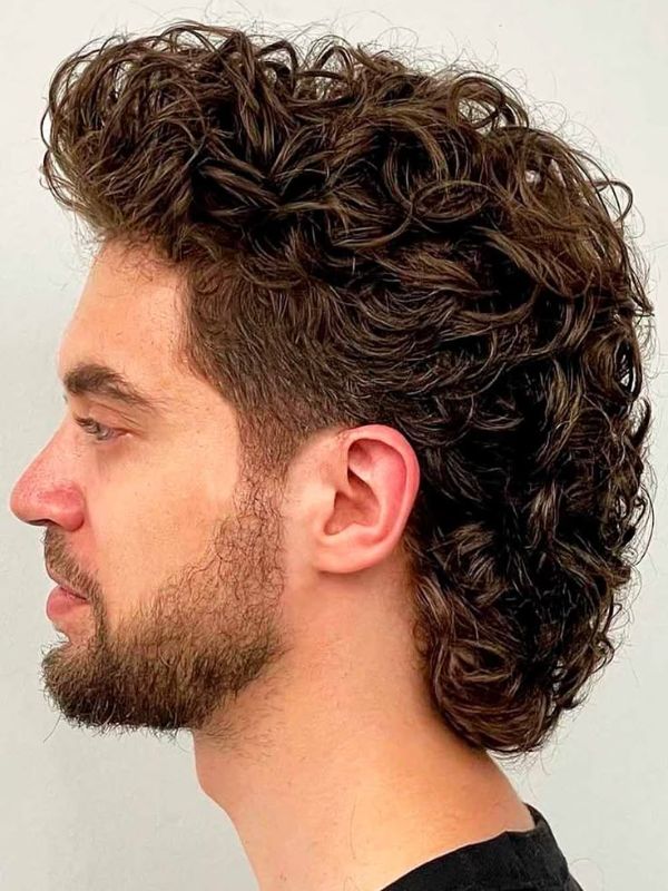 Layered Wavy Mullet