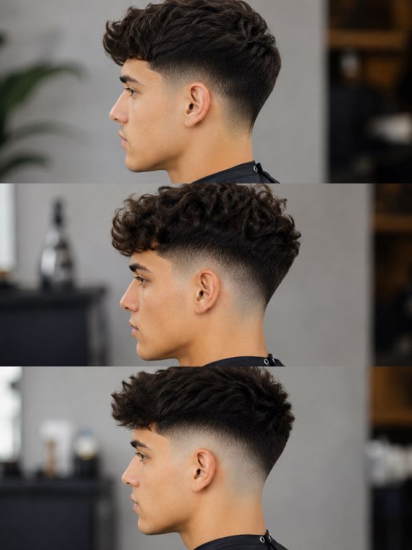 Low, Mid, and High Taper Fade Differences