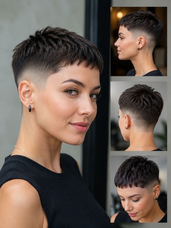 Skin fade Caesar