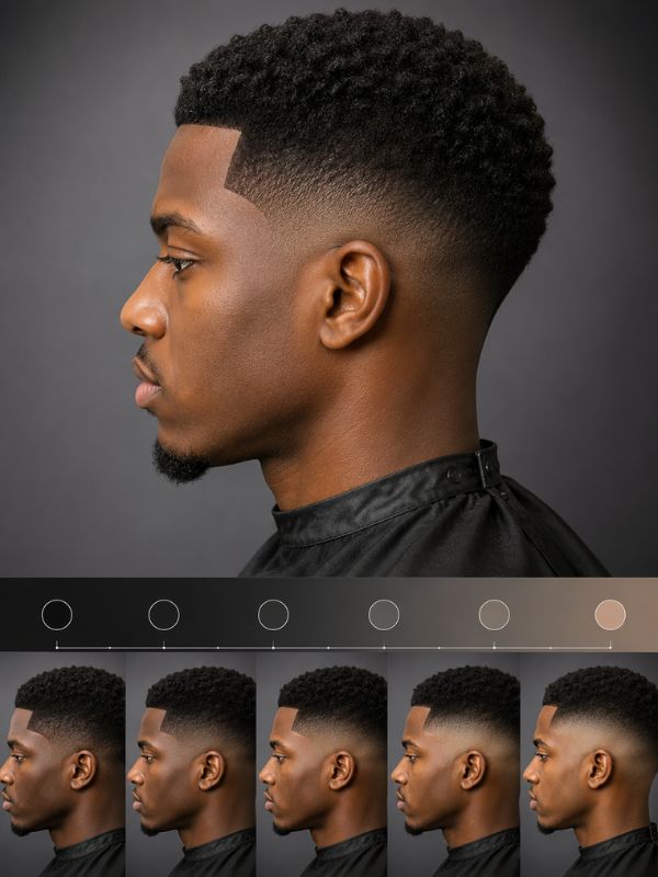 Understanding the Fade Spectrum for the High Taper Fade Black Male