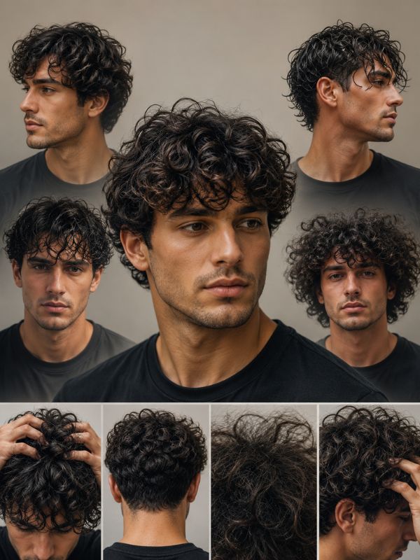 Why Men’s Curly Haircut Behaves Differently men