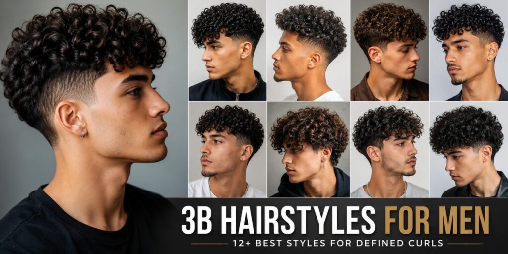 3B Hairstyles for Men 12+ Best Styles for Defined Curls (2026)