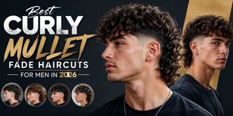 Best Curly Mullet Fade Haircuts for Men in 2026