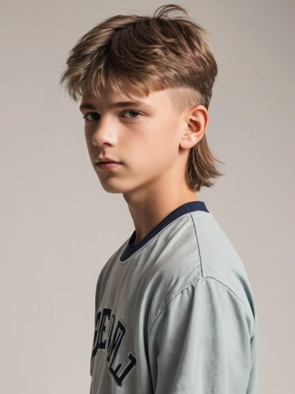 Boys Mullet Haircut