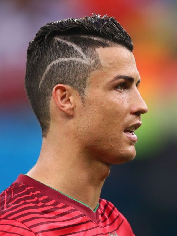 Cristiano Ronaldo – Slick Back Fade