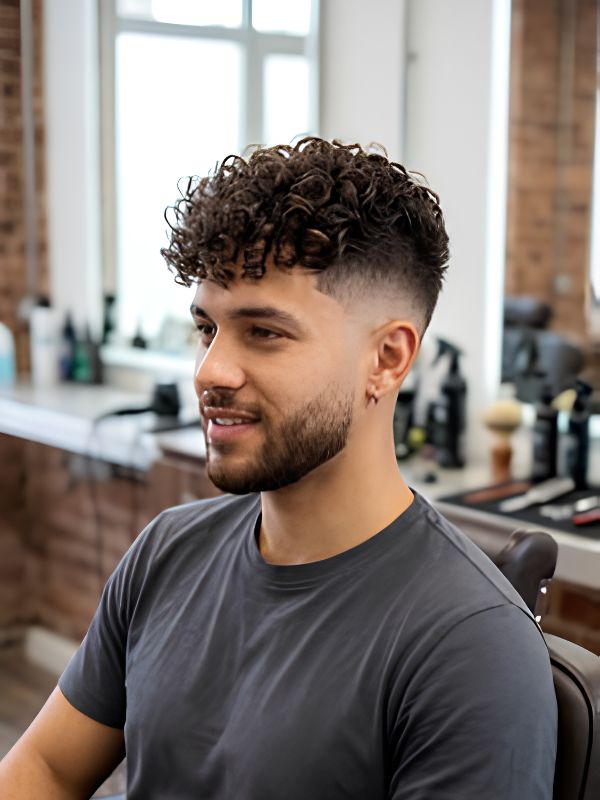 Curly Undercut
