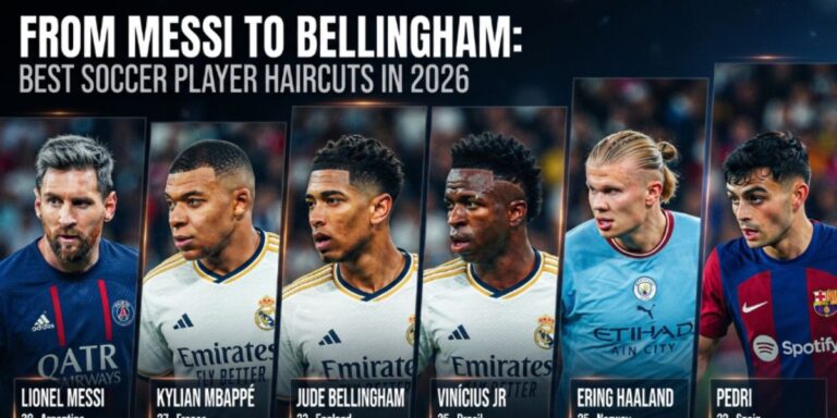 From Messi to Bellingham Best Soccer Player Haircuts in 2026