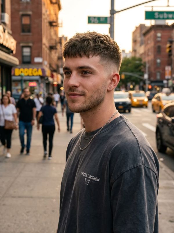 Low Taper Fade + Buzz Cut