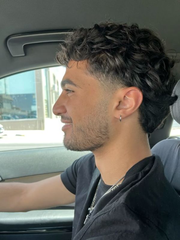 Low taper fade afro