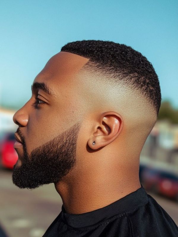 Short hair high taper fade