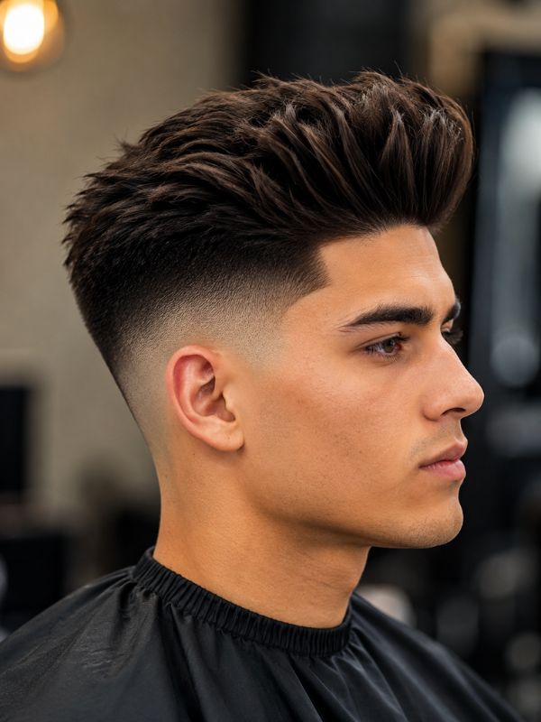 What Is a High Blowout Fade Haircut
