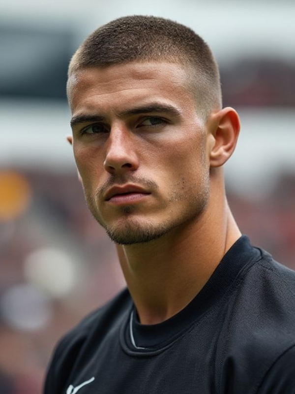 4 Guard Buzz Cut Low Fade for a Fresh and Polished Appearance