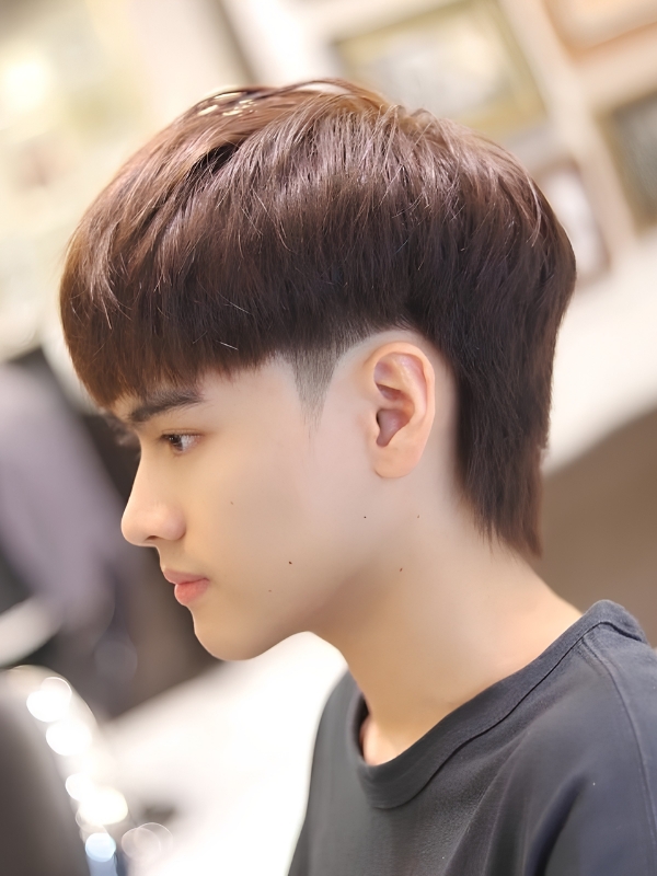 Asian Modern Mullet Fade