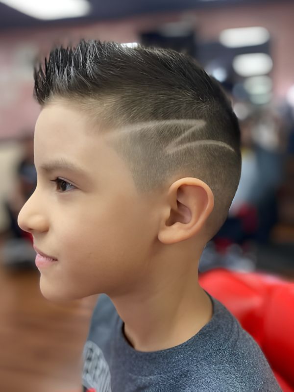 Burst Fade with Design