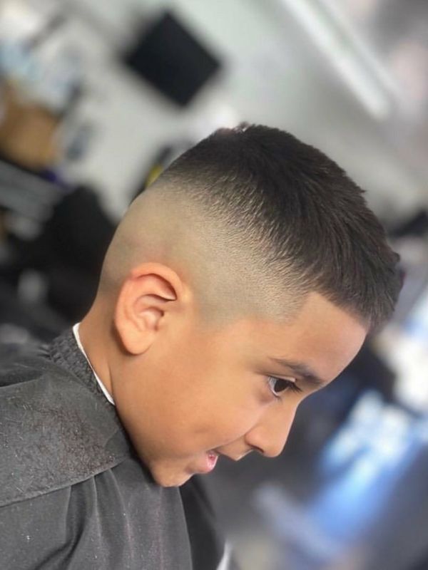 Clean Cut Burst Fade