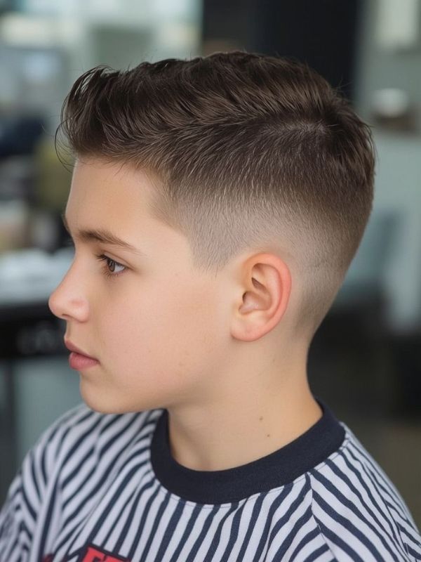 Crew Cut Burst Fade