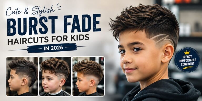 Cute and Stylish Burst Fade Haircuts for Kids in 2026