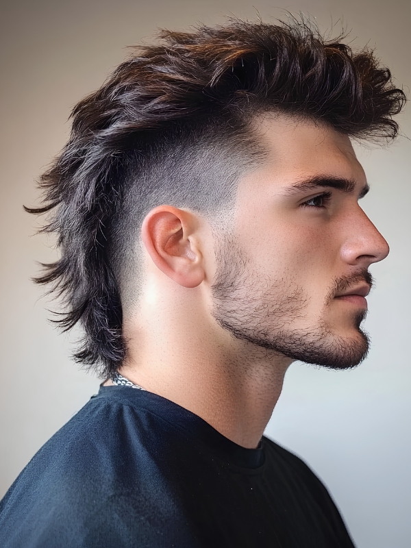 Fine Hair Modern Mullet Fade