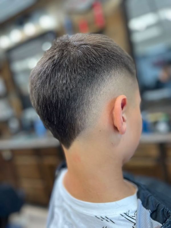 Fluffy Burst Fade