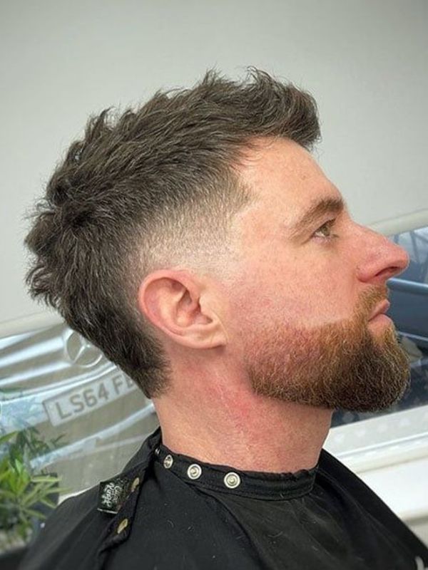 Hard Part Burst Fade Taper