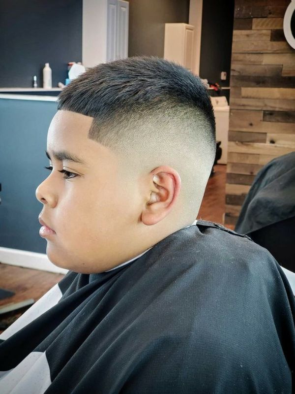 High Burst Fade for Kids