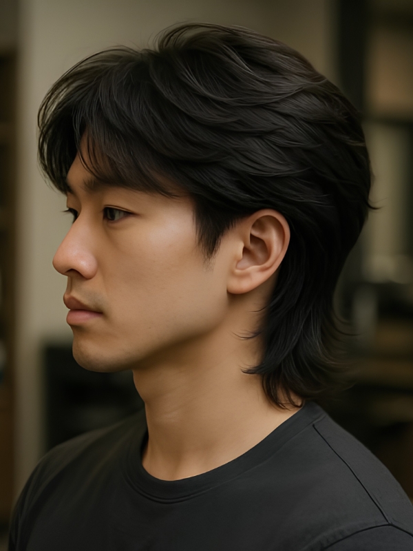 Korean Layered Mullet