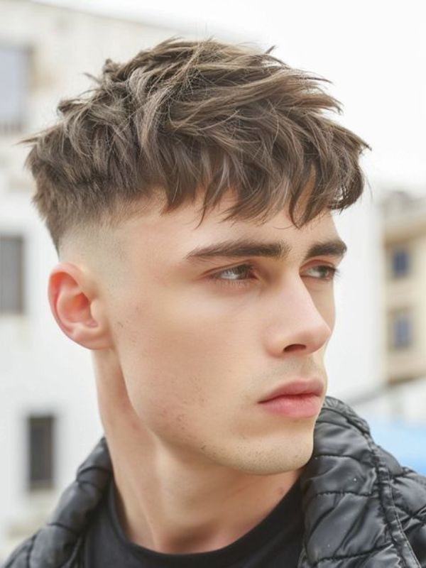 Mid Burst Fade Fringe