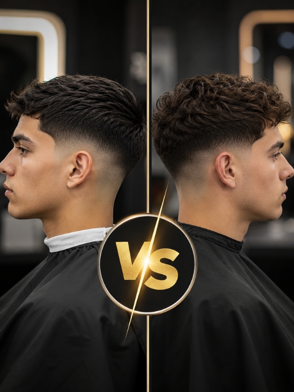 Mid Taper Fade vs Low Taper Fade