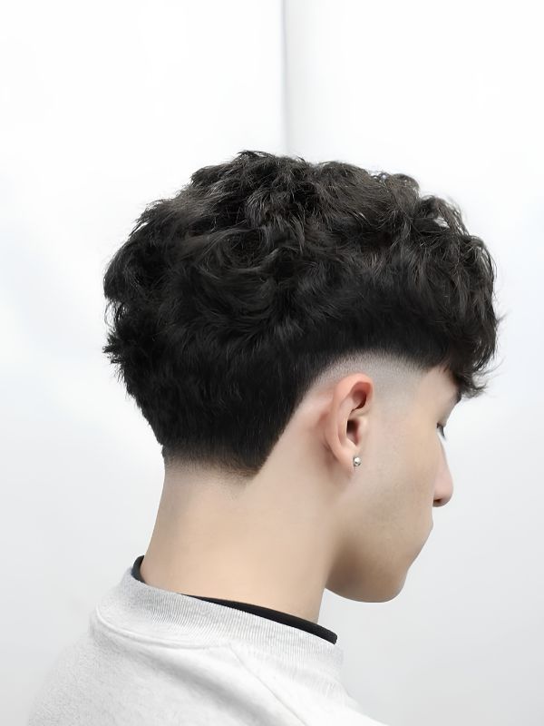 Quiff Burst Fade Undercut