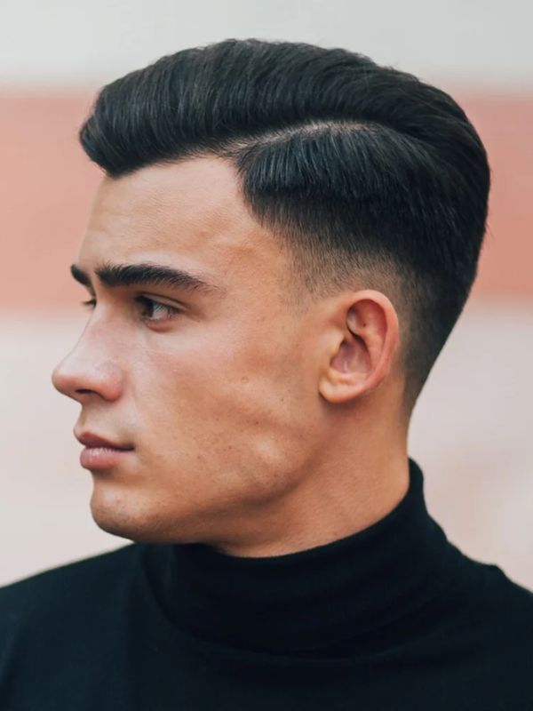 S Side Part Burst Fade Taperide Part Burst Fade Taper