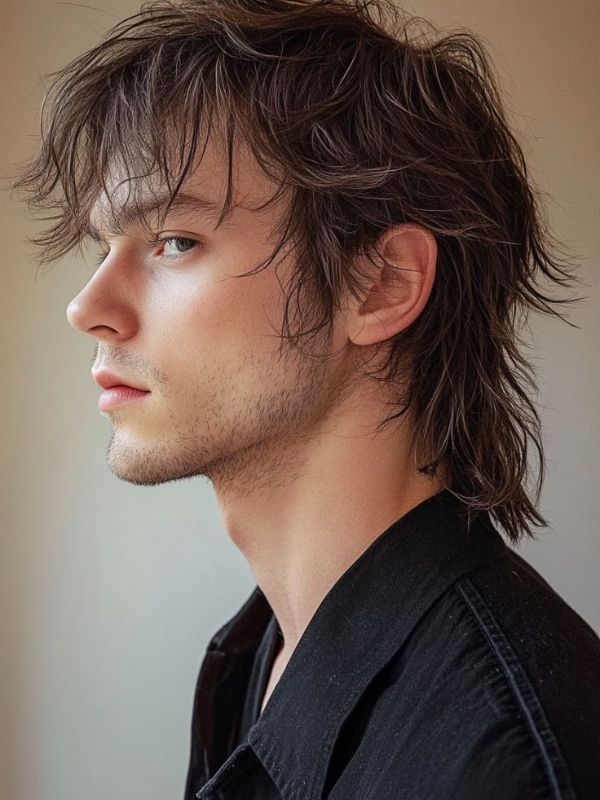 Shaggy Modern Mullet
