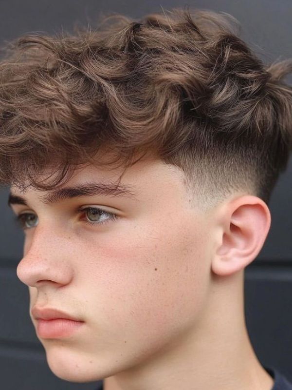 Short burst fade haircuts for kids