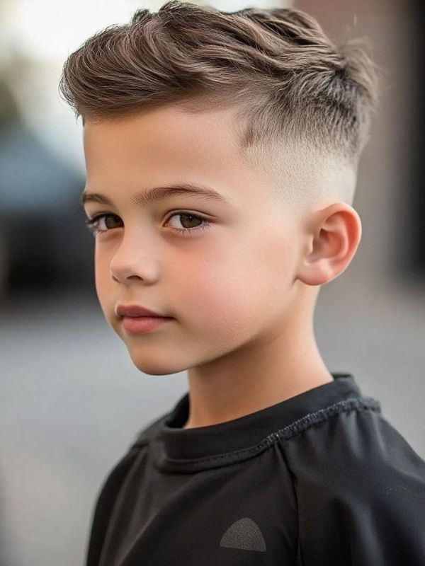 Trendy Kids Burst Fade for 2026