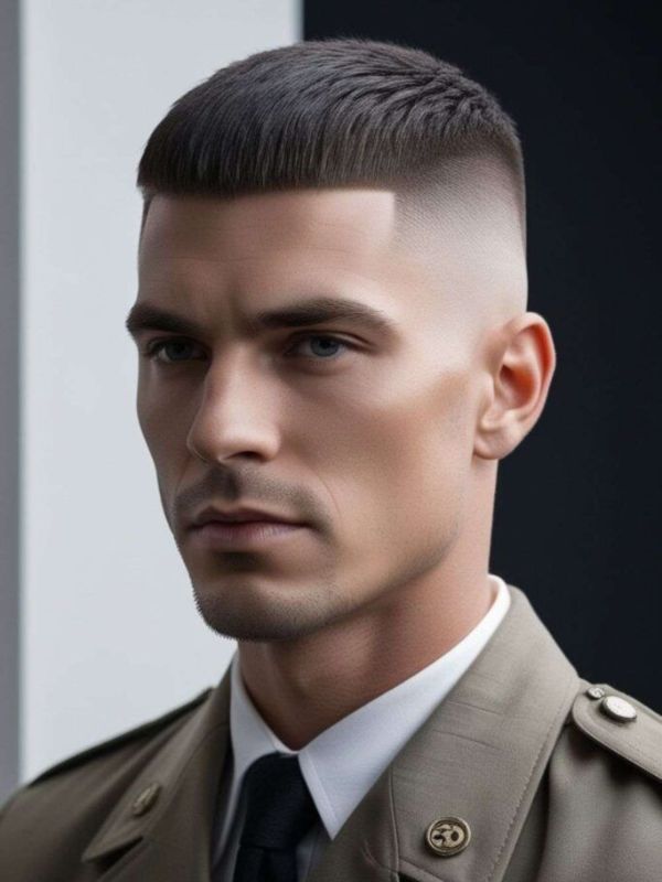 2 Guard Buzz Cut for a Fresh and Masculine Look