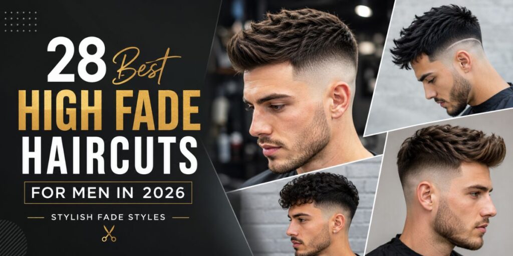 28 Best High Fade Haircuts for Men in 2026 Stylish Fade Styles
