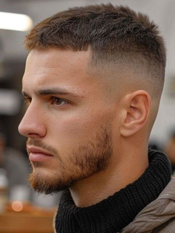 6 Guard Buzz Cut Low Fade for a Sharp and Fresh Look